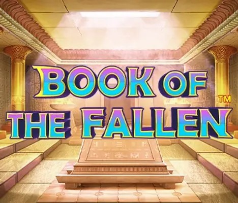 Book of the Fallen online game logo by Pragmatic Play on unibetcasinonl.com